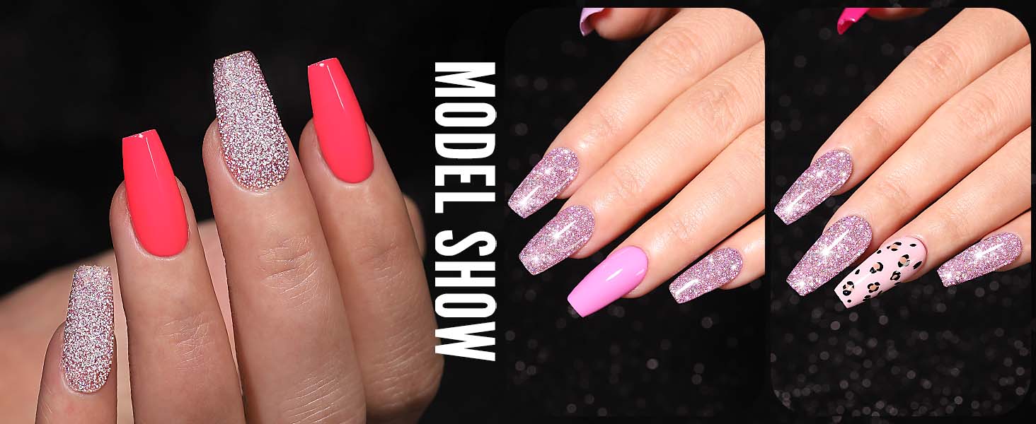 Reflective Glitter Gel Nail Polish
