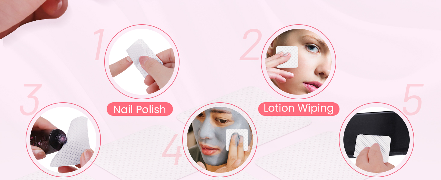 nail remover wipes