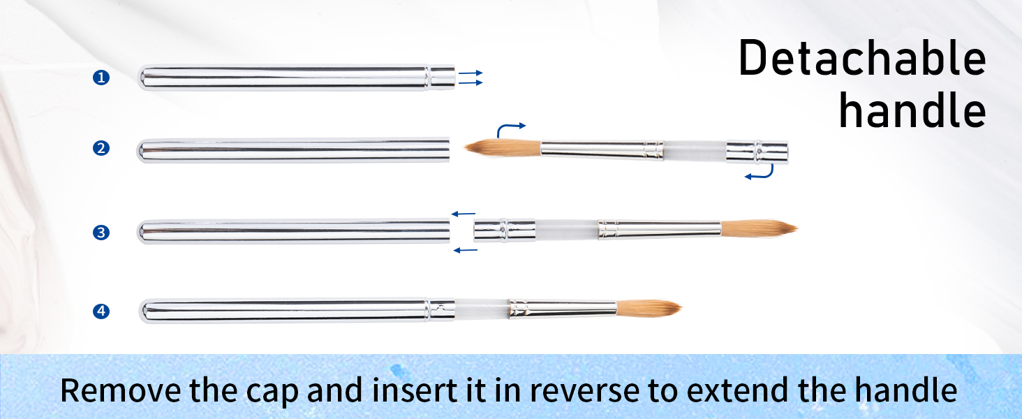 travel watercolor brush set