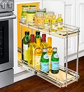 LYNK PROFESSIONAL Elite Pull Out Cabinet Organizer - Sliding Spice