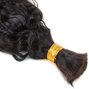 curly human hair bulk for braiding