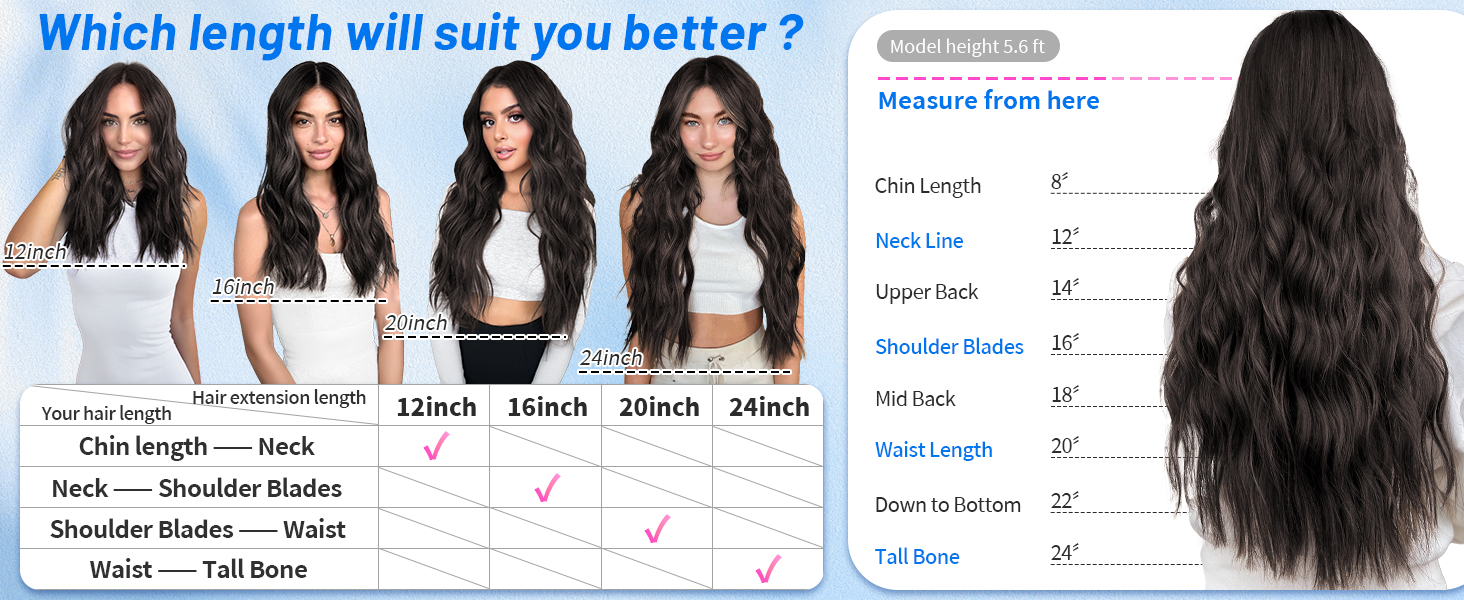 long hair extensions