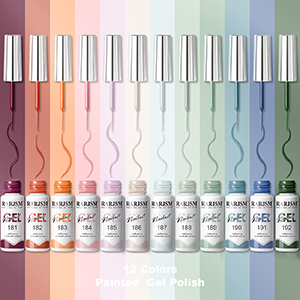 Gel French Nail Polish Set