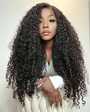 drawstring wig human ha