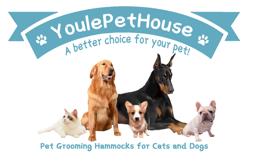 Dog Grooming Hammock Harness for Nail Trimming
