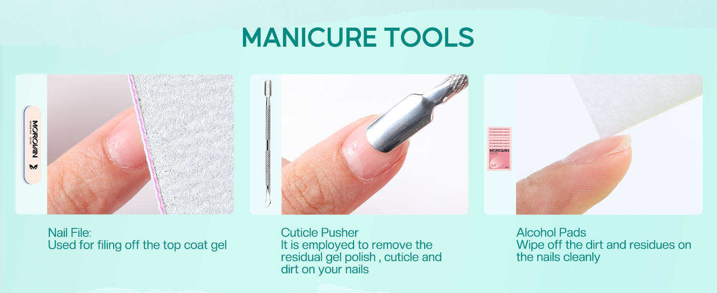 MOROVAN GEL NAIL POLISH REMOVER KIT