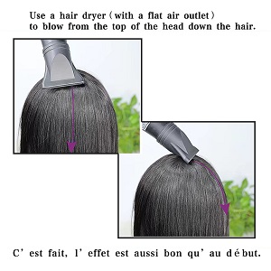 Human hair wig