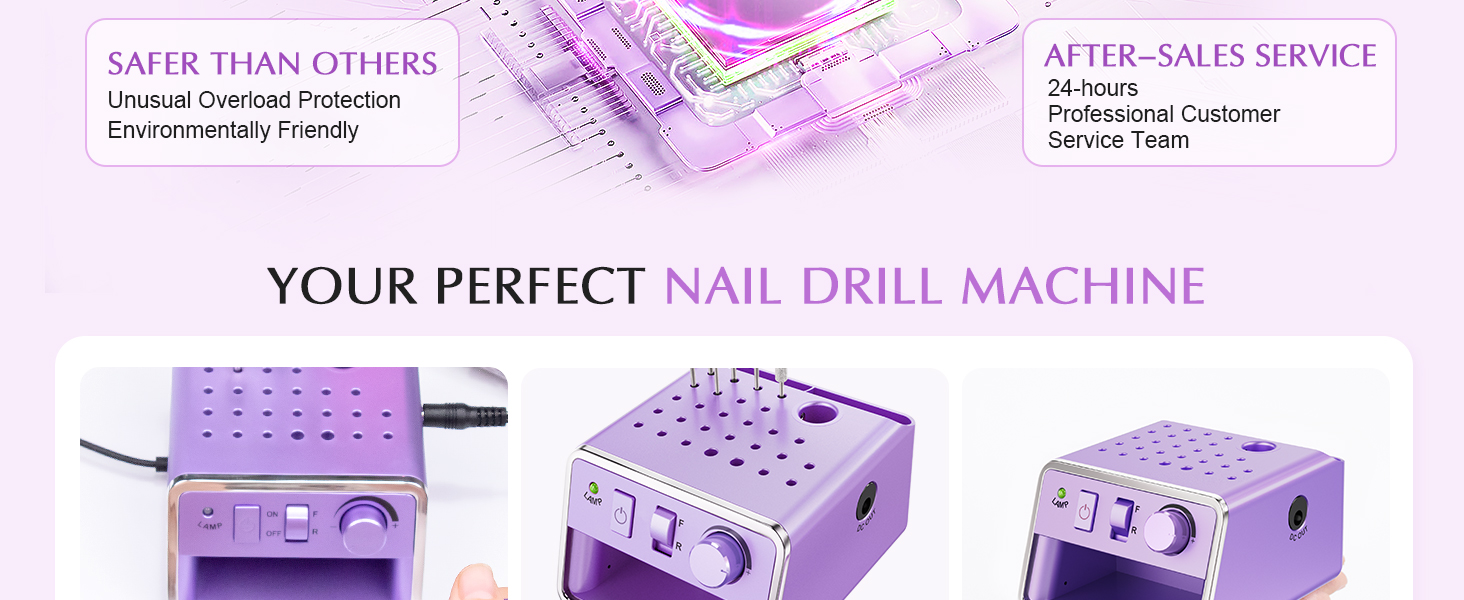 nail drill for dip powder nail kit