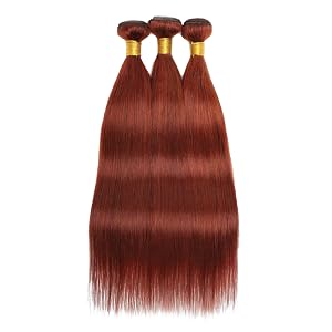 color 33 straight bundles human hair