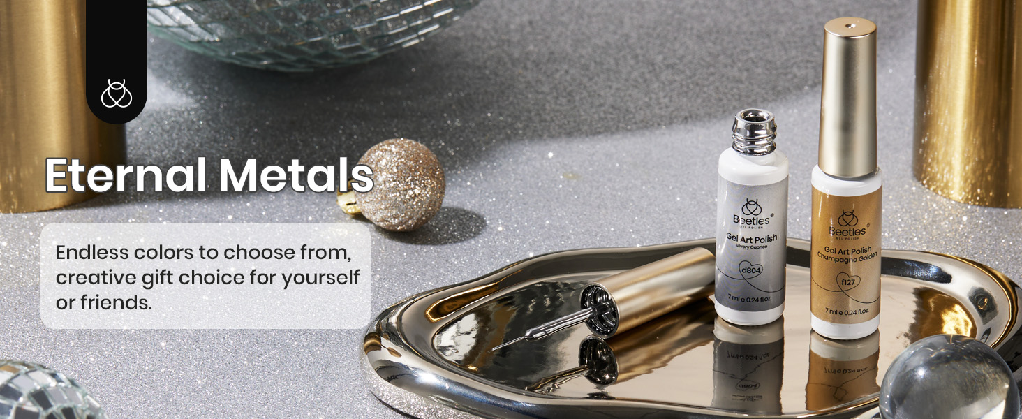 Metallic Gel Nail Polish