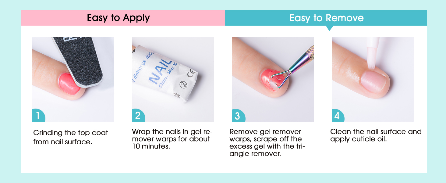 esmaltes para uñas en gel