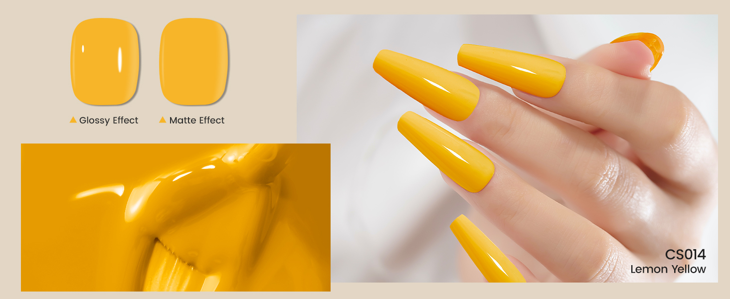 color gel nail polish