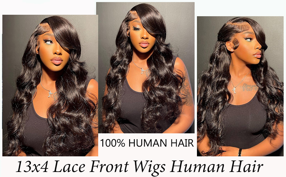 13x4 glueless wigs human hair pre plucked  human hair wig body lace front wigs human hair for women