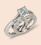 Engagement Anniversary Promise Ring Bridal Sets