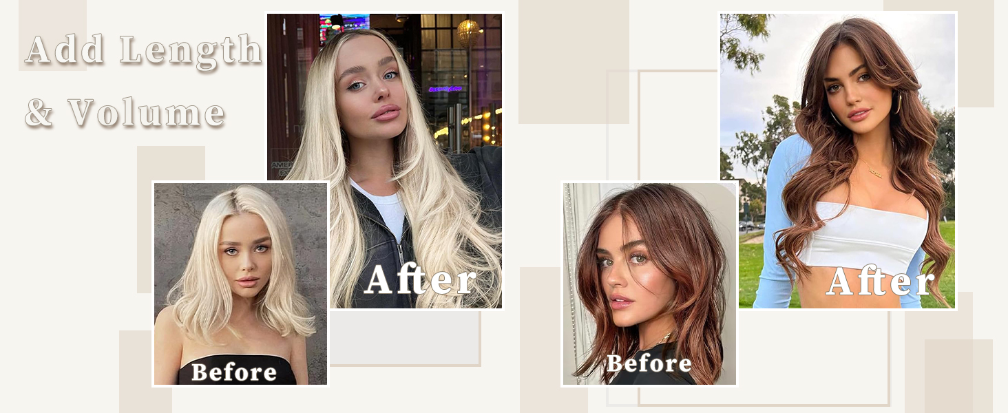 glue in hair extensions
