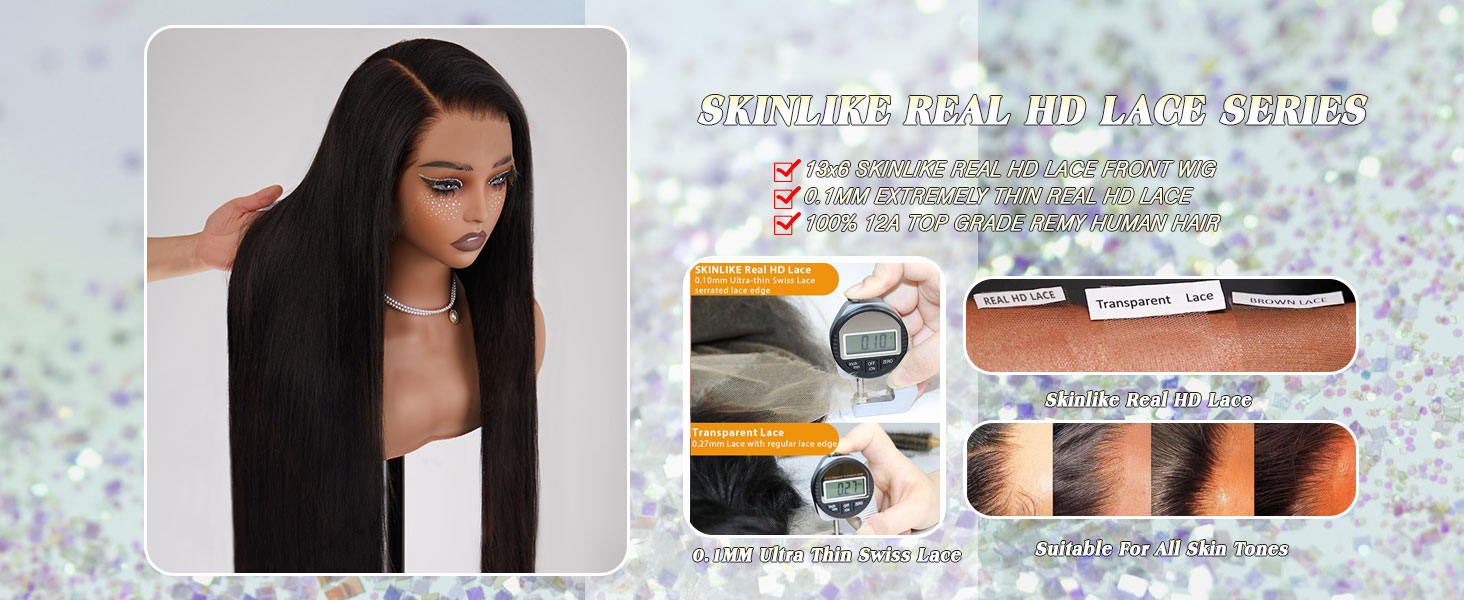 skinlike real hd lace 13x6