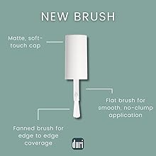 new brush duri nail products easy at home application