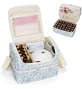 CUBETASTIC Nail Polish Organizer, Nail Supplies Storage Case Holds 45 Bottles Nail Polish & Nail ...