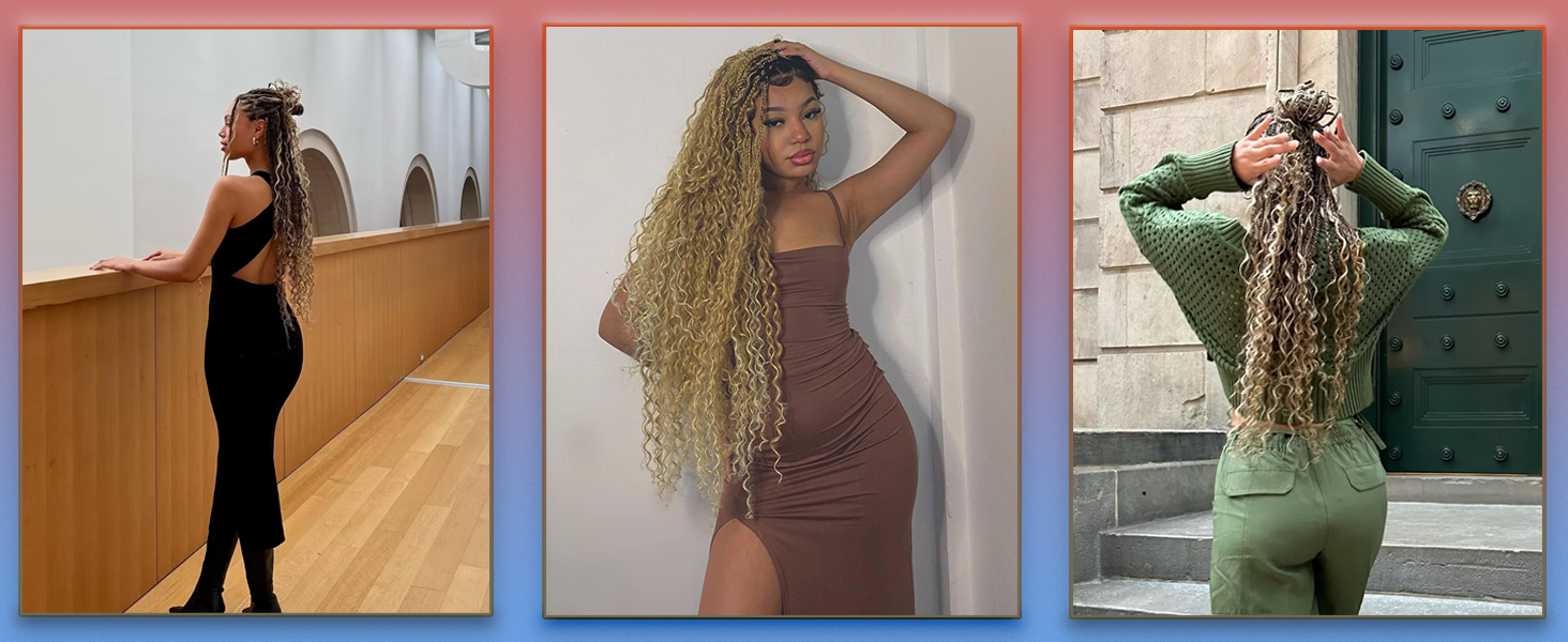 goddess braids crochet hair