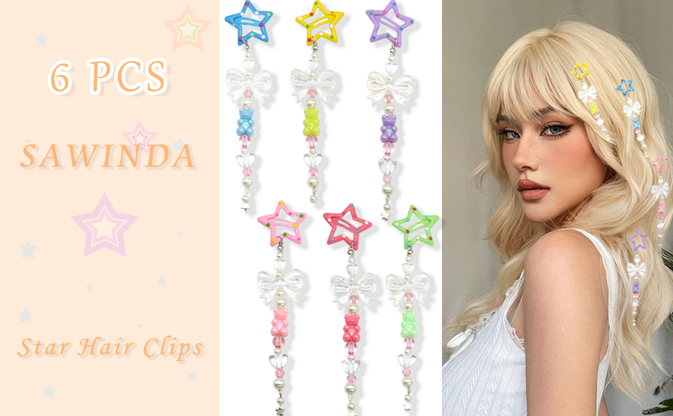 Hair Clips Hair Accessories Hair Clip Hair Pins Y2k Accessories Barrettes for Women Hair Jewel