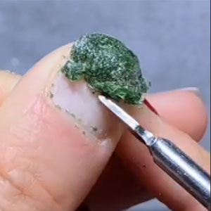 Remove all the residue dels by cuticle pusher
