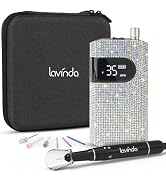 Professional Rechargeable Nail Drill Machine, Lavinda Diamond 35000RPM Electric Nail File Cordles...