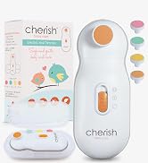 Cherish Baby Nail Trimmer Electric, Baby Nail File, Baby Electronic Nail Kit with Electric Nail T...