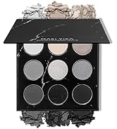MAKI YIKA Grey Smoky Eyeshadow Palette, Matte Grey Silver Pigmented Smokey Eye Shadow, 9 Colors N...