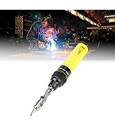Butane Soldering Iron, Cordless Butane Gas Soldering Iron Gun Pencil Butane Torch Welding Pen Too...