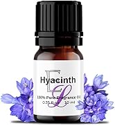 Hyacinth Fragrance Oil, 10 ml Premium, Long Lasting Diffuser Oils, Elegant, Delightful Essential ...