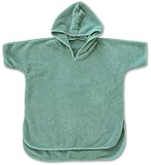 Natemia Poncho Towels for Kids - Toddler Towel Poncho, Organic Baby Bath Towel with Hood for Newb...