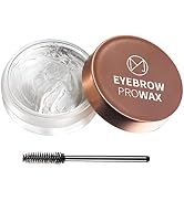 Eyebrow Wax Brow Gel - Brow Styling Wax for Feathery & Fluffy & Brow Freeze, Clear Eyebrow Gel, B...