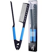Herstyler Styling Comb For Hair - Straightener Comb For Great Tresses - Straightening Comb With A...