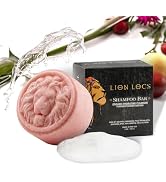 Lion Locs Shampoo Bar & Conditioner - Works for All Hair Types - Dreadlocks, Microlocs, Sisterloc...
