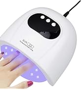 GGUP UV LED Nail Lamp,88W UV Light for Nails Professional 3 Timer Setting & LCD Display,Nail Drye...