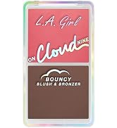 L.A. Girl On Cloud Nine Bouncy Blush Bronzer, Dreamy Pink GBL498