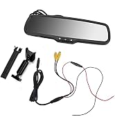 EVGATSAUTO Car Mirror Monitor, 4.3