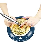 YOKE FELLOW 2 in 1 Nail Dust Collector with Nail Drill, Professional 35000 RPM Electric Nail Dril...
