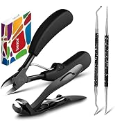 BEZOX Toenail Clippers Kit for Seniors – The Ultimate Solution for Thick & Ingrown Toenails with ...
