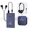 Convo More Hearing Amplifier for Seniors with Remote Microphone and Noise Cancelling, Convo More Rechargeable Personal Sound Amplifier, Hearing Devices for TV Listenings