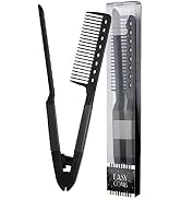 HerStyler Comb For Straightening Hair - Hair Styling Comb For Great Tresses - Flat Iron Comb With...
