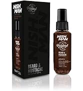 Nishman Beard & Mustache Care Series (Beard & Mustache Parfumed Spray Adonis, 75ml)