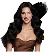Hetto Microlink Hair Extensions Human Hair Jet Black Micro Link Hair Extensions Human Hair 18in 5...