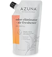 Azuna All-Natural Odor Remover Gel Refill Pouch | Air Purifier with Tea Tree Oil | Plant-Based & ...