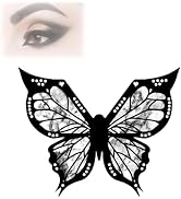 Xiahium Butterfly Eyeliner Stencil, Reusable Flexible Eyeliner Applicators Shaper Tool, Eye Makeu...