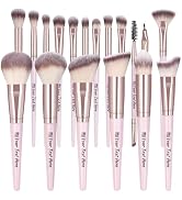 Personalized Makeup Brushes 18 Pcs Make Up Brushes Professional Custom Makeup Brushes Set Premium...