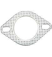 Aramox 2 Bolts Exhaust Gasket Universal Replacement for 2.25in/57mm Flange Joint Exhaust Pipe Tur...