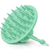 HEETA Scalp Massager Shampoo Brush with Silicone Bristles for Dandruff Removal Scalp Care & Hair ...