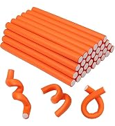 30PCS Flexible Curling Rods Twist Foam Roller Hair Curlers for Curly Hair 0.71inch No Heat Hair R...