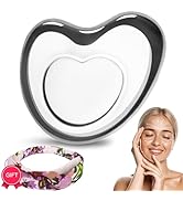 MIZHSE Stainless Steel Gua Sha - GuaSha Facial Tools for Skin Care, Metal Jawline Sculpting and L...